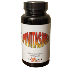 LIPOVITASINE® - 120 Capsule Bottle -  30 Day Supply (1 - Bottle)