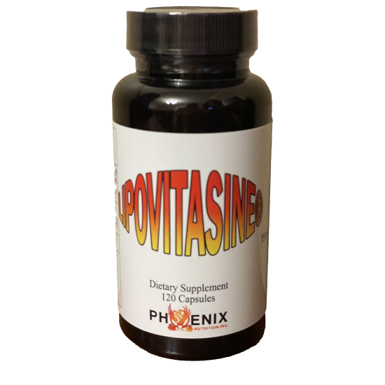 LIPOVITASINE® - 120 Capsule Bottle -  60 Day Supply (2 - Bottles)
